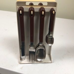 Vintage Set of 6 stainless utensil set from 70’s